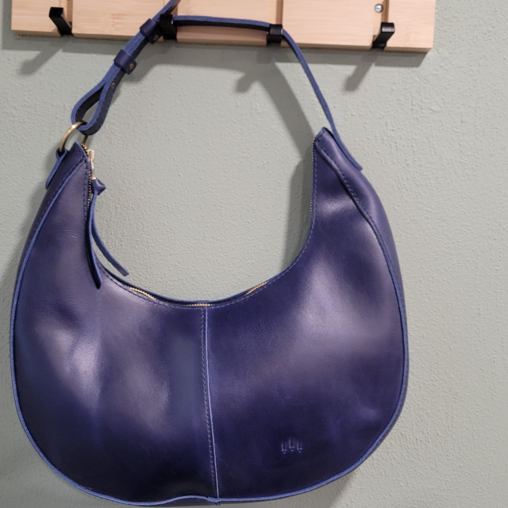 Portland Leather, Large Nora, Cowboy Blue, C-Grade, Never Carried